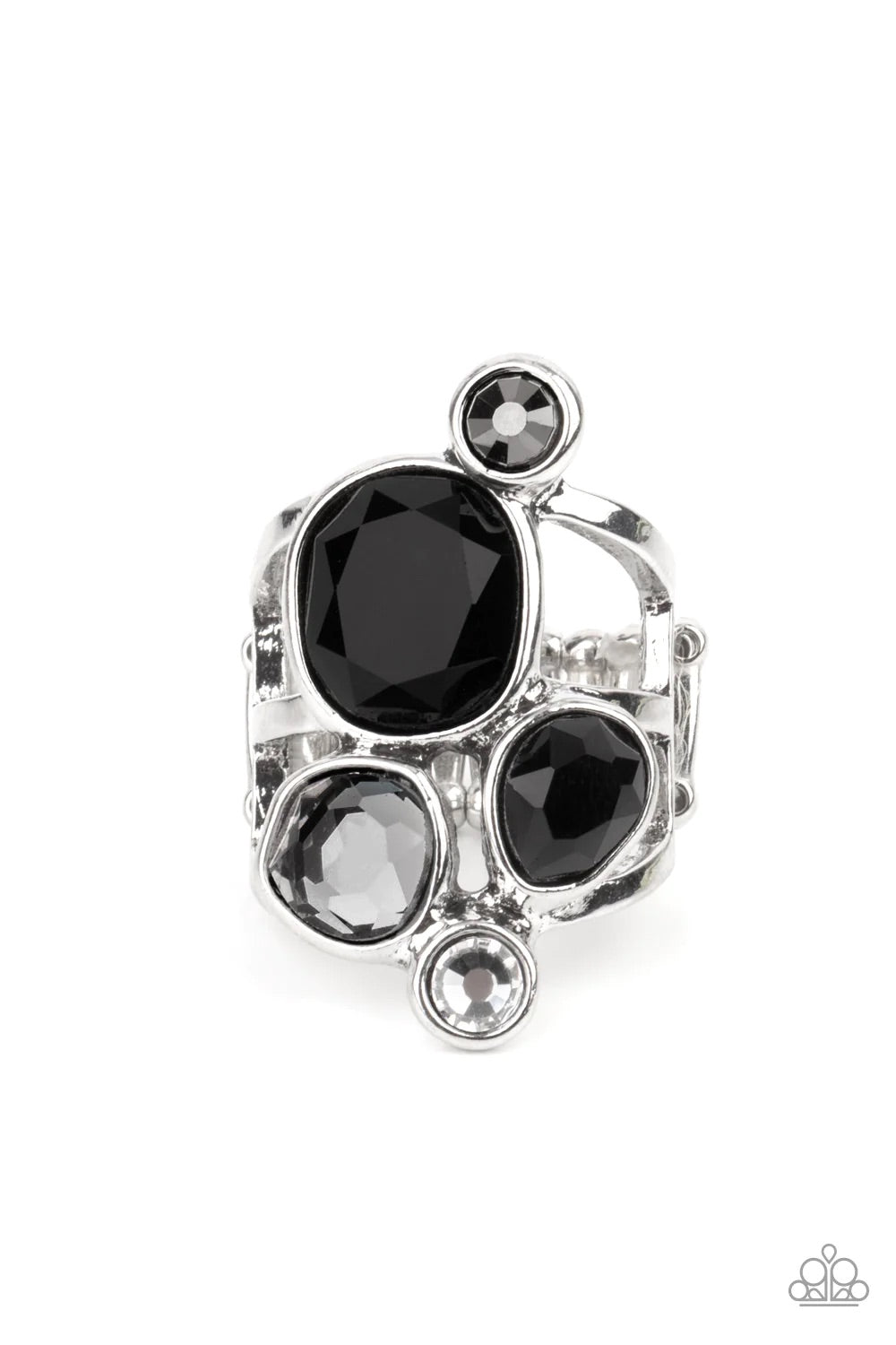 Demandingly Duchess Black Ring