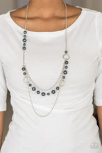 Load image into Gallery viewer, Party Dress Princess Blue Necklace