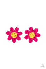 Load image into Gallery viewer, Sensational Seeds Pink Post Earrings