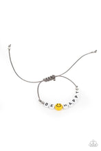 Load image into Gallery viewer, I Love Your Smile White Pull Cord Bracelet