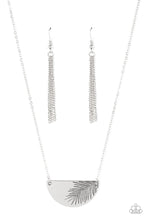 Load image into Gallery viewer, Cool Palm and Collected Silver Necklace