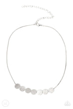 Load image into Gallery viewer, Slimmer Glimmer Silver Choker