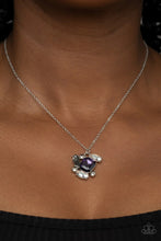 Load image into Gallery viewer, Prismatic Projection Purple Necklace