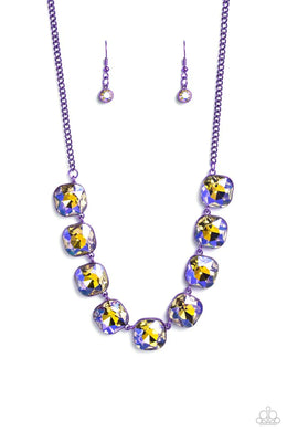 Combustible Command Purple Necklace