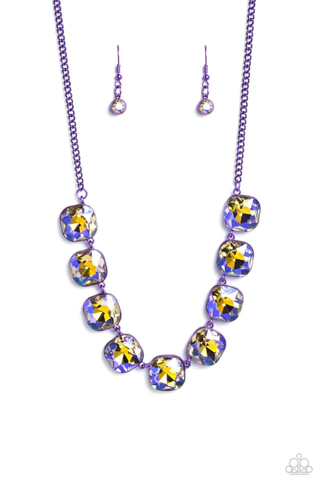 Combustible Command Purple Necklace