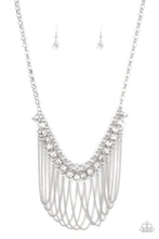 Load image into Gallery viewer, Flaunt Your Fringe White Necklace