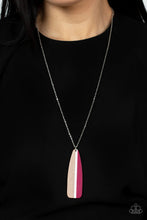 Load image into Gallery viewer, Grab a Paddle Pink Necklace
