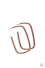 Load image into Gallery viewer, Major Flex Copper Hoop Earrings
