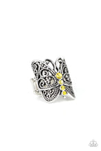Load image into Gallery viewer, Butterfly Bling Yellow Ring