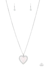 Load image into Gallery viewer, Heart Full of Luster Pink Necklace
