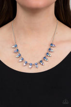Load image into Gallery viewer, Razor Sharp Refinement Blue Necklace