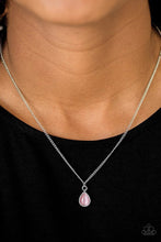 Load image into Gallery viewer, A Drop in the Ocean Pink Necklace