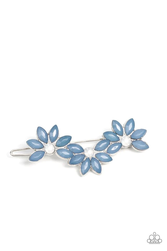 Glowing Season Blue Hair Clip