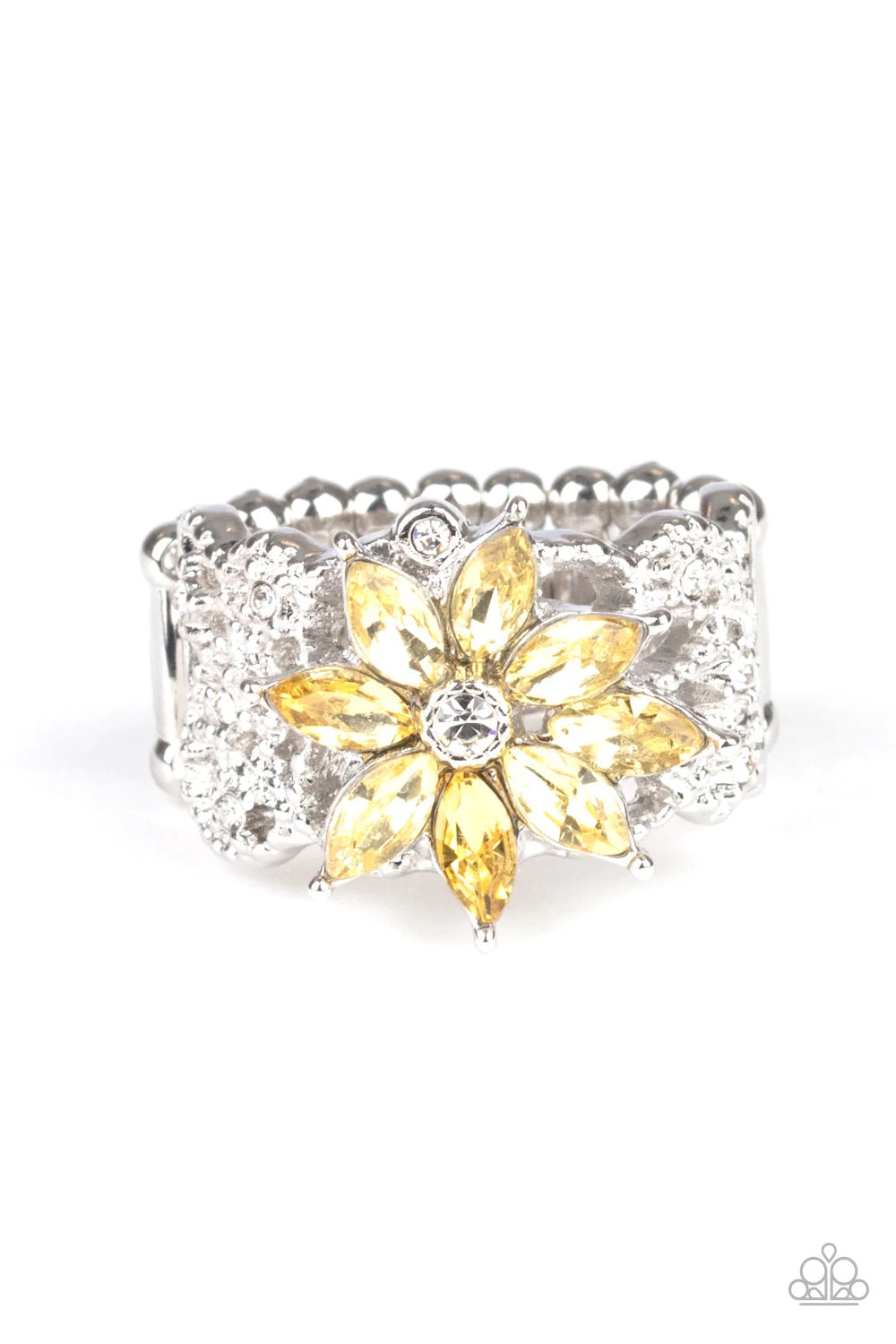 Brilliantly Blooming Yellow Ring