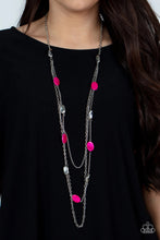 Load image into Gallery viewer, Barefoot and Beachbound Pink Necklace