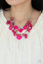 Load image into Gallery viewer, Spring Goddess Pink Necklace