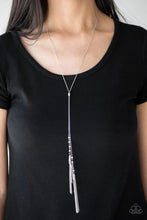 Load image into Gallery viewer, Tassel Temptation White Necklace