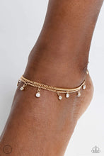Load image into Gallery viewer, Water You Waiting For Gold Anklet