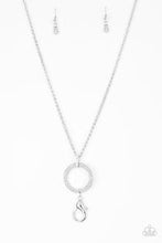 Load image into Gallery viewer, Straight to the Top White Lanyard