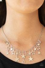 Load image into Gallery viewer, Stellar Stardom Silver Necklace