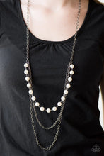 Load image into Gallery viewer, Right On the Money White Necklace