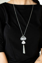 Load image into Gallery viewer, Tide You Over Silver Necklace