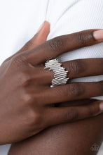 Load image into Gallery viewer, Along the Lines Silver Ring