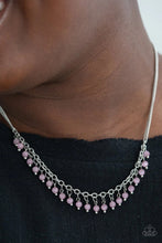 Load image into Gallery viewer, Dew a Double Take Pink Necklace