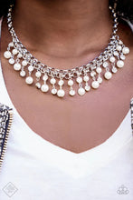 Load image into Gallery viewer, You May Kiss the Bride White Necklace