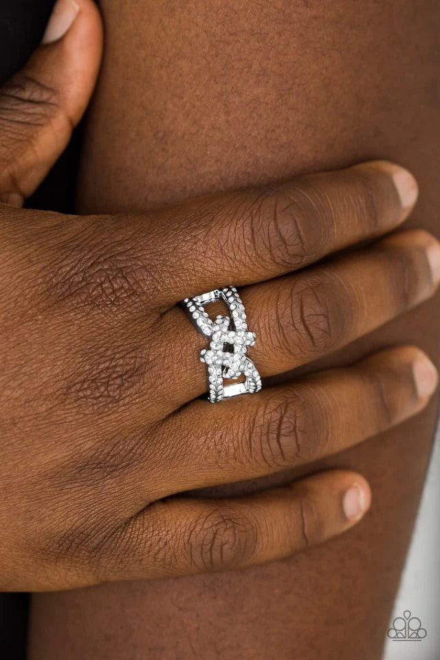 Can Only Go Upscale From Here White Ring