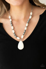 Load image into Gallery viewer, Blazing Saddles White Necklace