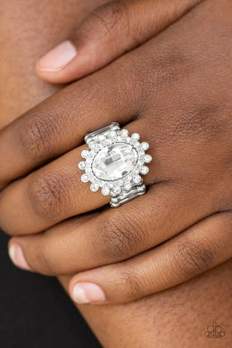 Castle Chic White Ring