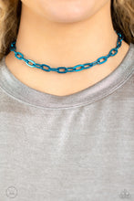 Load image into Gallery viewer, Exuberant Encore Blue Choker