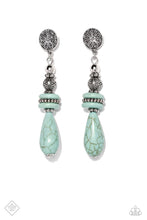 Load image into Gallery viewer, Desert Fever Blue Earrings