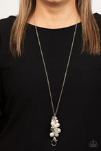 Load image into Gallery viewer, Drip Drop Dazzle White Lanyard