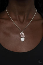Load image into Gallery viewer, Pop It and Locket Pink Necklace