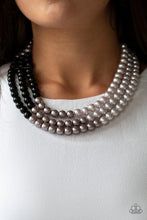 Load image into Gallery viewer, Times Square Starlet Black Necklace