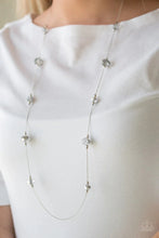 Load image into Gallery viewer, Champagne on the Rocks Silver Necklace