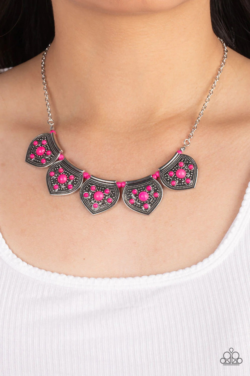 Badlands Basin Pink Necklace
