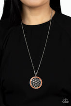 Load image into Gallery viewer, Tearoom Twinkle Orange Necklace