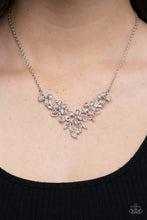 Load image into Gallery viewer, Floral Fashion Show Pink Necklace