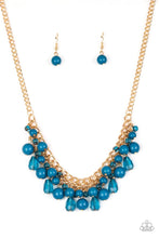 Load image into Gallery viewer, Tour de Trendsetter Blue Necklace