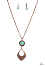 Load image into Gallery viewer, Stone TOLL Copper Necklace