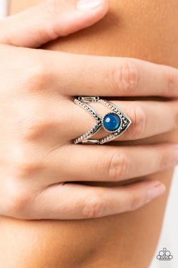 Axial Angel Blue Ring