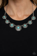 Load image into Gallery viewer, Sahara Solar Power Blue Necklace