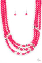 Load image into Gallery viewer, Staycation All I Ever Wanted Pink Necklace