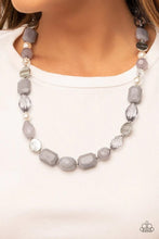 Load image into Gallery viewer, Nautical Sunset Silver Necklace