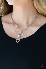 Load image into Gallery viewer, Never Miss a Beat Pink Necklace
