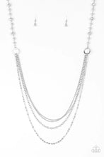 Load image into Gallery viewer, Contemporary Cadence Silver Necklace