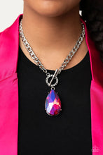 Load image into Gallery viewer, Edgy Exaggeration Pink Necklace